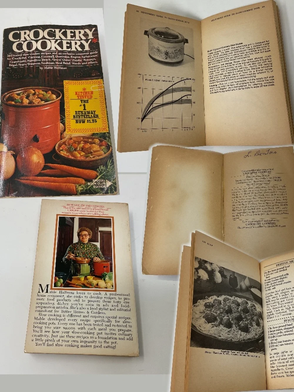 vintage Crockery Cookery cookbook